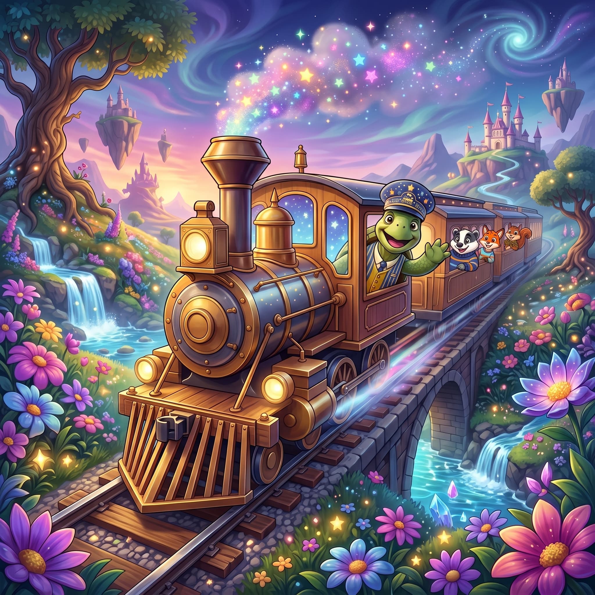 Las Ruedas del Expreso Mágico
